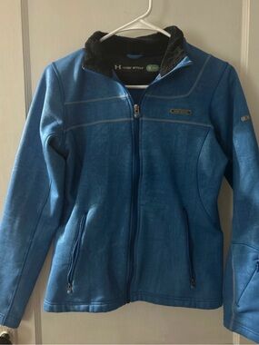 Under Armour Blue Women's Full-Zip Fleece Vest